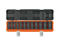 Truper Juego de Dados 100945, 1/2", Acero, 12 Piezas