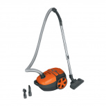 Truper Aspiradora 103190, 1100W, 15 Litros, Negro/Naranja