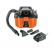 Truper Aspiradora 103955, 55W, 7.5 Litros, Negro/Naranja