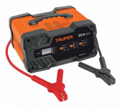 Truper Cargador de Baterías, 12/24V, 20A