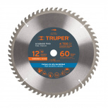 Truper Disco para Sierra 12684, 12", 80 Dientes, para Madera