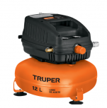 Truper Compresor de Aire Horizontal COMP-12S, 12L, 100psi, 1HP, 127V