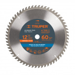 Truper Disco para Disco Laminado 18312, 12", 60 Dientes, para Madera