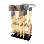 Truper Rack para Herramientas 50099, Marco de Acero, Negro