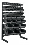 Truper Rack Organizador 56014, 64 Compartimentos, Negro