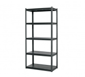 Truper Estante Escalonado 58003, 5 Niveles, Marco de Metal, hasta 80kg, Negro