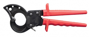 Tulmex Pinzas para Cortar Cables de Cobre y Aluminio 63060, Negro/Rojo