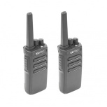 txPRO Kit de 2 Radios TX600, 16 Canales, Negro