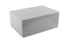txPRO Gabinete de Aluminio para Exteriores, 39 x 15.8cm, Gris