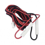 txPRO Árnes de Corriente para Radio TXKK202,Rojo/Negro, para Kenwood TK7302/TK8302/ TK705G/708G/860G/TK762G/862G