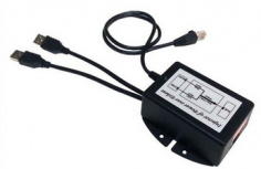 Tycon Systems Adaptador e Inyector de PoE TP-DCDC-2USB-24, 10/100 Mbit/s, 24V