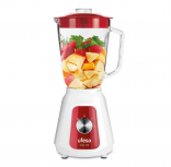 Ufesa Licuadora RB-5288, 1.5 Litros, 500W, Rojo/Blanco