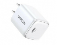 Ugreen Cargador de Pared 15329, 30W, 1x USB-C, Blanco