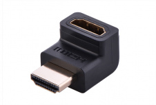 Ugreen Adaptador HDMI Macho - HDMI Hembra, Negro