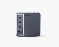 Ugreen Cargador de Pared 25876, 160W, 28V, 1 x USB-A 3 x USB-C