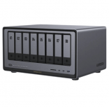 Ugreen DXP8800 Plus NAS, 8 Bahías, 128GB, Intel Core i5-1235U, 8GB RAM, SATA, máx 184TB ― No Incluye Disco