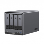 Ugreen NASync DXP4800 Plus NAS, 4 Bahías, Intel Pentium Gold 8505, 8GB RAM, SATA, máx 96TB ― No Incluye Disco