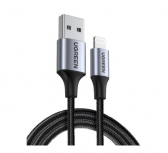 Ugreen Cable USB-A Macho - USB-C/Lightning Macho, 1 Metro