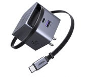 Ugreen Cargador de Pared 65821, 45W, 20V, 1 x USB-A 1 x USB-C