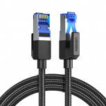 Cable de Parcheo UTP Cat7 - 5 mts Negro Diámetro 23 AWG Patch cord Rj45  Categoría 7