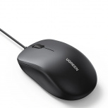 Mouse Ugreen 90789, Alámbrico, Óptico, 1.200DPI, USB-A, Negro