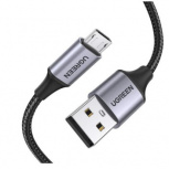 Ugreen Cable USB A Macho - Micro USB Macho, 1 Metro, Negro