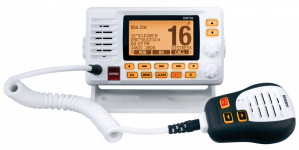 Uniden Radio Móvil Marino VHF UM-725G, 156.050 - 163.275 MHz, Blanco
