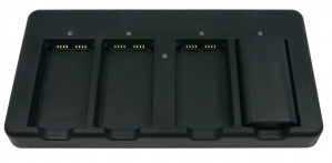 Unitech Estación de Carga 5100-900031G, 4 Contactos AC, 100 - 240V, 60W