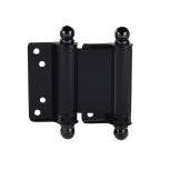 Lock Bisagra Doble Acción 10BR, 2 Piezas, Negro