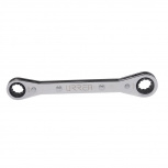 Urrea Llave de Estrías de Matraca 1196, 3/4 x 7/8, Cromado