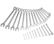 Urrea Juego de Llave Combinada 120080A, 2", 26 Piezas, Acero Cromado
