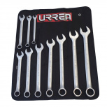 Urrea Juego de Llave Combinada 1200GA, 7/16 - 1", 12 Piezas, Acero Cromado