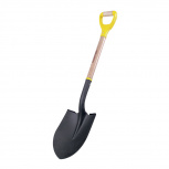 Pala Redonda Surtek 130600, Puño D, 76cm,  Mango de Madera
