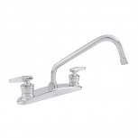 Urrea Llave Mezcladora para Cocina 318LB, 8", 25 kg/cm², Cromo