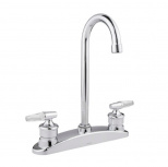 Urrea Llave Mezcladora para Cocina 320LB, 8", 25 kg/cm², Cromo