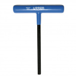 Urrea Llave Hexagonal Tipo "T" 46512GP, 6", Azul