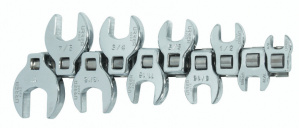 Urrea Juego de Llaves Pata Cuervo, 3/8", 10 Piezas