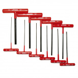 Urrea Juego de Llaves hexagonales "T" 4967GP, 11 Piezas, Plata