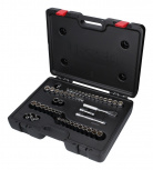 Urrea Juego de Dados y Accesorios con Matraca 5200PA, 3/8", Cromado, 54 Piezas