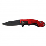 Urrea Navaja de Bolsillo 686C, Negro/Rojo