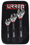Urrea Juego de Llaves Ajustable, 3 Piezas
