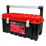 Urrea Caja para Herramientas con tapa, Negro/Rojo