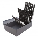 Urrea Juego de Brocas de Acero JB25MM, 25 Piezas, para Metal