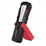 Urrea Lámpara de Taller Recargable LTU40R, 420 Lúmenes, Negro/Rojo
