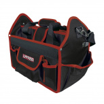 Urrea Maleta para Herramientas MP215, 18", 20 Compartimientos, Negro/Rojo