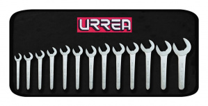 Urrea Juego de Llave de Servicio U3500A, 3/4 - 1-1/2", 13 Piezas, Acero aleado