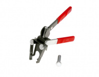 Urrea Pinza Opresora de Resorte de Válvulas 2322, 7/8 - 2 1/4", Rojo