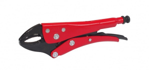 Urrea Pinza de Presión Quijada Curva 4103, 10", Rojo