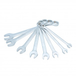Urrea Juego de Llave Combinada 1200BA, 5/16 - 3/4", 8 Piezas, Cromo Vanadio