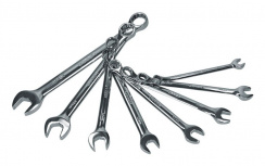 Urrea Juego de Llave Combinada 1200JM, 8 Piezas, Acero Cromado